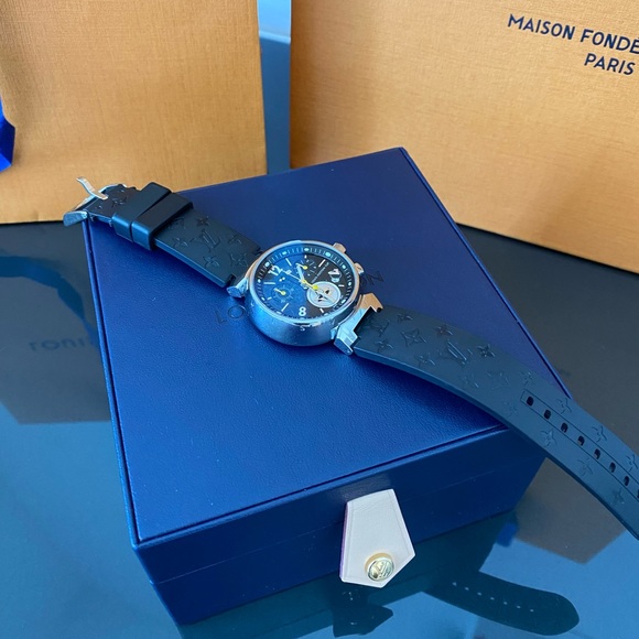 Louis Vuitton Accessories - Louis Vuitton Tambour Chronographe Lovely Cup watch 💋